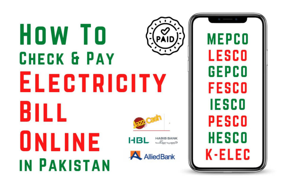 how to check electricity bill online and pay