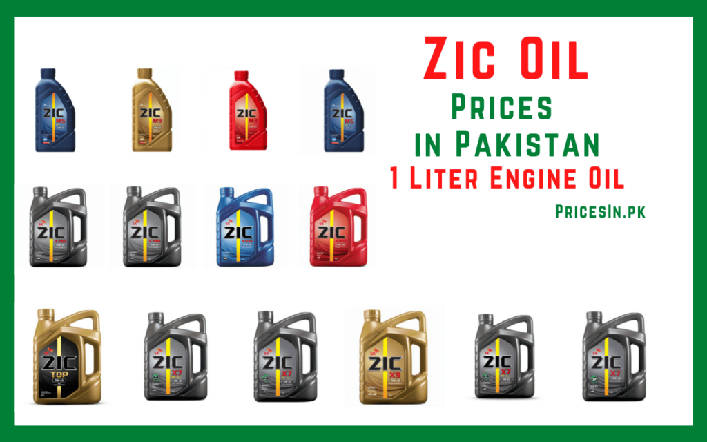 ZIC OIL Prices in Pakistan Engine Mobil Oil