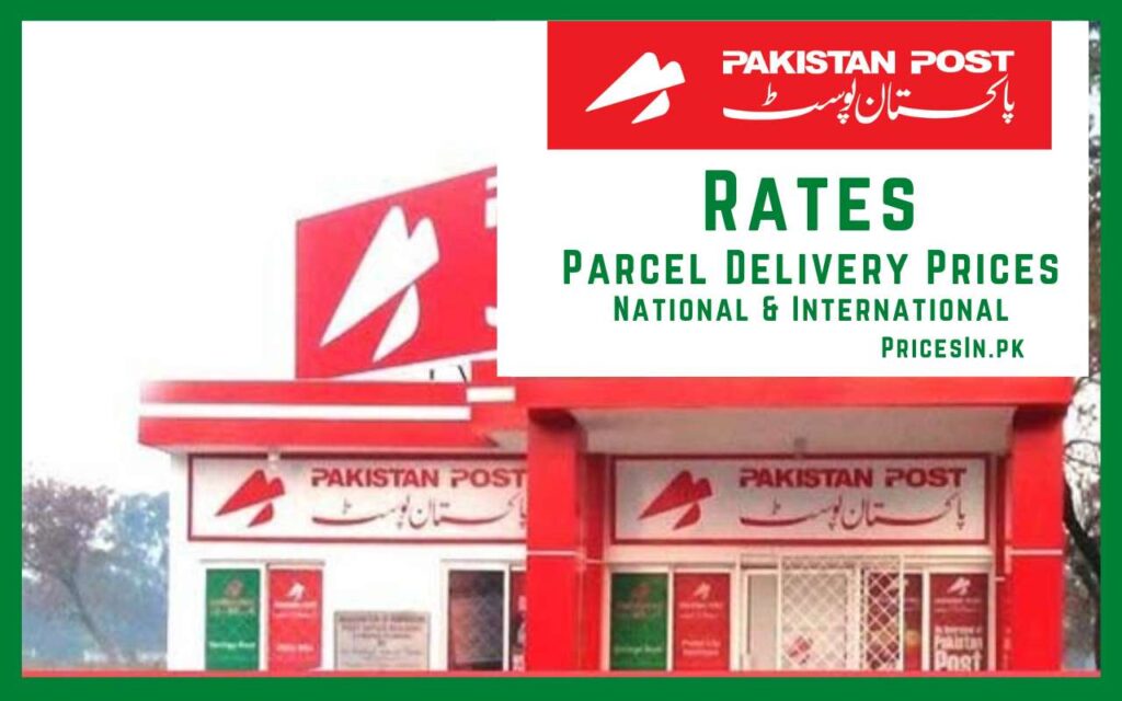 Pakistan Post Rates In Pakistan Parcel Delivery Envelope Prices